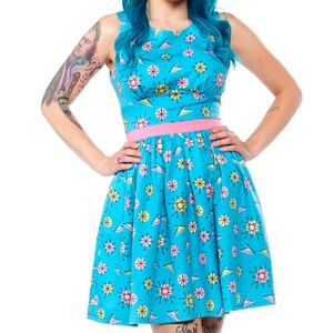 NWT Sourpuss Sputnik shift dress XXXL 3x
